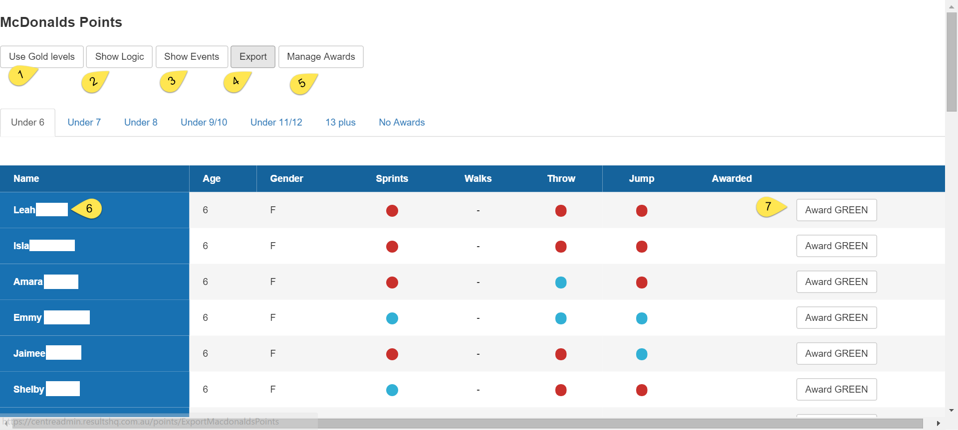 McDonalds Points – Timing Solutions Support Forum